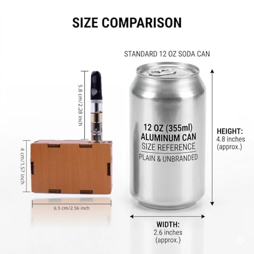 Portable Mini Fog Machine Handheld Smoke Maker with Remote Control Wireless Wooden Fogger Kit for Photography Video Cosplay Props Food Styling Includes Carrying Case and Fluid (Flat Mouth) - color: Flat Mouth