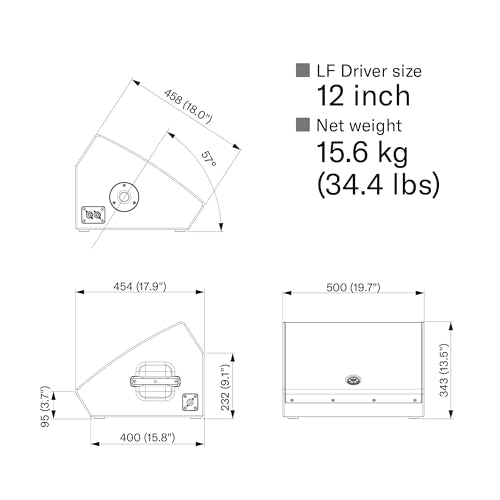 Yamhaa CHR Series 12" 2-Way Passive Loudspeaker System Coaxial Design with Plywood Enclosure - style: CHR12M