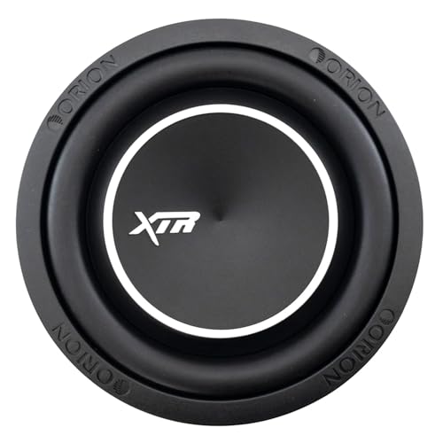 ORION XTR8SWD2 XTR Series 8" Shallow Subwoofer, 1200W, Dual 2 Ohm | 1200W Max, 300W RMS, Dual 2" Voice Coil, UV-Coated Cone, NBR Surround, Free Air, OEM Replacement - style: 8" - DUAL 2 OHM
