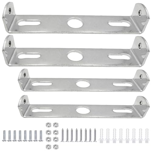 4 Packs Ceiling Light Mounting Bracket 3.54"-3.94" Light Fixture Mounting Bracket with Screws for Chandelier