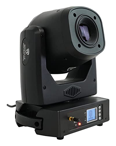 Rockville Rock SPOT 260W DJ Moving Head Light Bundle with RTP32B Stand