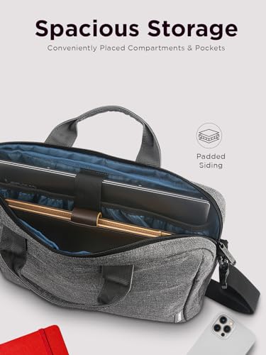 Lenovo Laptop Carrying Case T210, 15.6-Inch Laptop and Tablet, Sleek Design, Durable and Water-Repellent Fabric - color: Gray, size: 15.6 inch