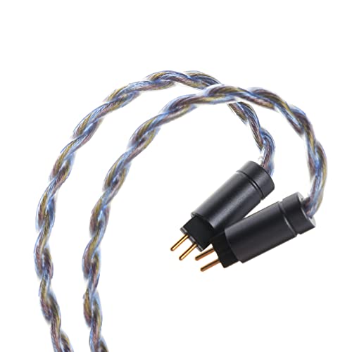 Linsoul Tripowin Zoe 4-Core Hybrid Litz IEM Upgrade Replacement IEM Cable - size: 2pin, style: 4.4mm