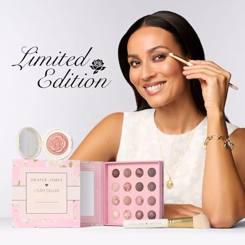 LAURA GELLER Makeup Brushes - Angled Blush Brush, Limited Edition Draper James Design - style: 24 Angled Blush Brush (Limited Edition)