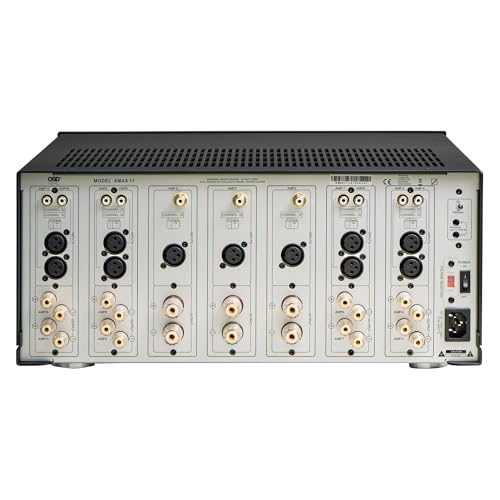 OSD Audio Nero XMAX11 Class A/B 11-Ch Home Theater Amplifier, 3X 310W + 8X 135W, 2X Toroidal Transformers, XLR/RCA Inputs - size: 11 Channel