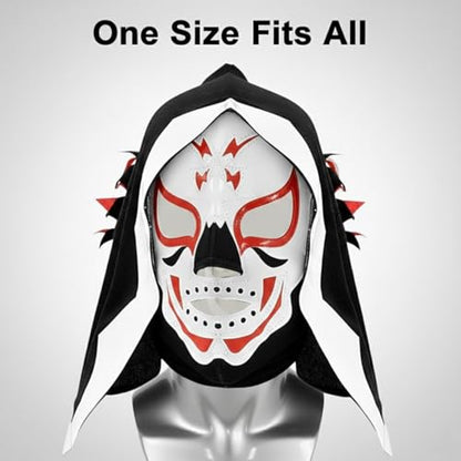 Artisans Bazaar Mexican Custume Wear Masks Luchador Mexicano Wrestling Masks Foamy Material for Men & Women Lucha Libre Adult - style: La Parka