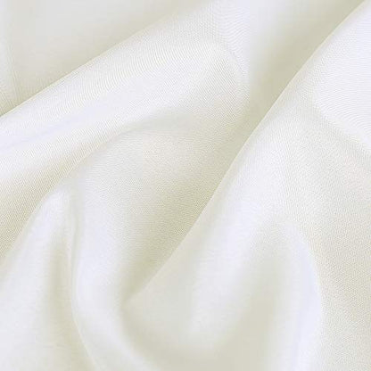 GFCC Ivory Backdrop Photography Background - 6FT x 10FT Photo Backdrop for Photoshoot Photography Video Recording Background Screen Picture Curtain | Versatile Screen for Studio, Video Recording, Portrait, Parties, Non-Reflective, Polyester, Easy Hang, Hi