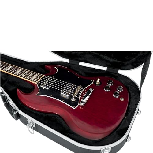 Gator Cases Lightweight ABS Molded Hardshell Case for SG Style Guitars, (GC-SG) - style: Sg