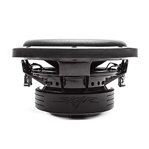 Skar Audio VD-8 D4 8" 600W Max Power Dual 4 Ohm Shallow Mount Car Subwoofer - size: 8" - Dual 4 Ohm
