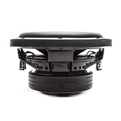 Skar Audio VD-8 D4 8" 600W Max Power Dual 4 Ohm Shallow Mount Car Subwoofer - size: 8" - Dual 4 Ohm