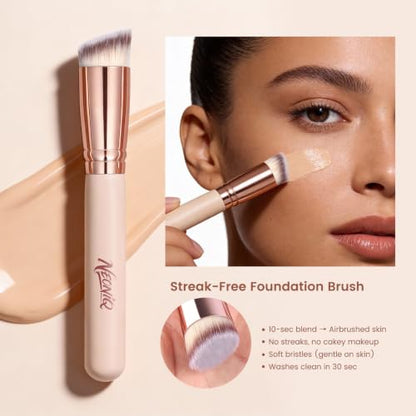 14 PCS Professional Makeup Brushes, Makeup Brush Set, Foundation Powder Blending Concealer Eyeshadows Blush Cosmetics Brushes,Versatile Face Make Up Tools For Liquid, Cream, Loose(Pink) - color: 14Pcs-Pink