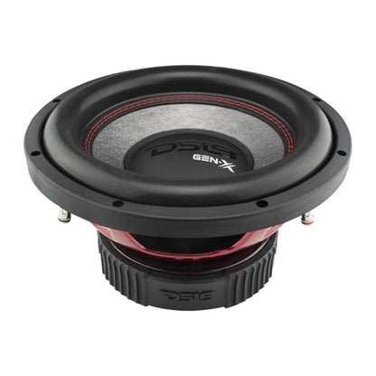 DS18 GEN-X104D Subwoofer in Black - 4 Layer Black Aluminum Voice Coil, 10", 800W Max Power, 400W RMS, Dual 4 Ohms, DVC - Powerful Car Audio Bass Speaker (1 Speaker) - style: 10-Inch