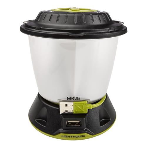Goal Zero Lighthouse Core Lantern and USB Power Hub | USB Charging Ports for Phones, Tablets & Other Devices, Versatile Indoor/Outdoor Lighting - style: Lighthouse Core Lantern and USB Power Hub