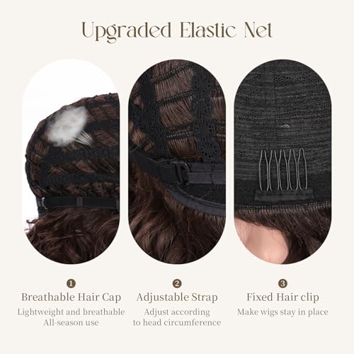 Onedor Long Hair Curly Wavy Full Head Halloween Wigs Cosplay Costume Party Hairpiece (613#-Pale Blonde) - color: 613#-Pale Blonde