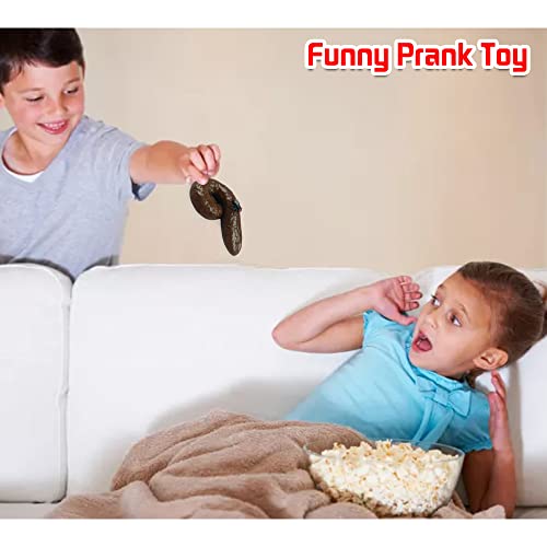 Different Shapes Fake Poo Fake Dog Poo Turd Funny Joke Tricky Toys Prank Props for Halloween April Fools' Day Prank Party