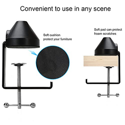 YOUSHARES Enhanced MV7 Mic Stand with Windscreen - Heavy Duty Arm Compatible with Shure MV7 Microphone and MV7X, Boom Arm Stand with Pop Filter