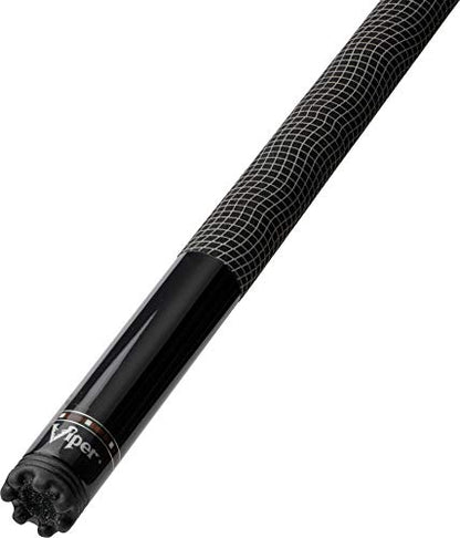 Viper by GLD Products Clutch 58" 2-Piece Pool Cue Stick, 5 Colors, 18-21 Oz - color: Lights Out, size: 20 Ounce
