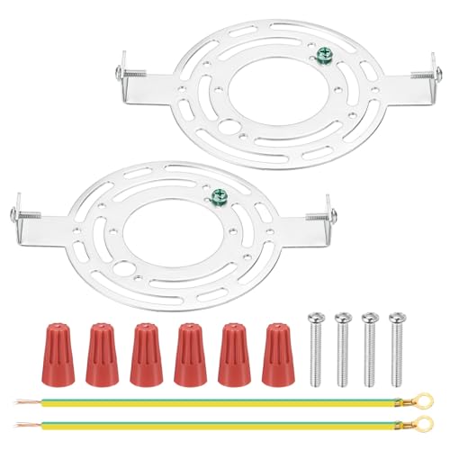 2 Set 145mm 5.71" Universal Light Fixture Mounting Bracket Kit - size: 145mm (5.71")