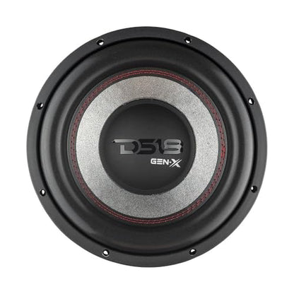 DS18 GEN-X104D Subwoofer in Black - 4 Layer Black Aluminum Voice Coil, 10", 800W Max Power, 400W RMS, Dual 4 Ohms, DVC - Powerful Car Audio Bass Speaker (1 Speaker) - style: 10-Inch