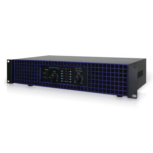 Technical Pro AX1200 2U Professional 2CH Power Amplifier