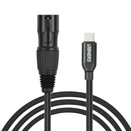 3.3FT USB-C to XLR Male Cable, USB-C to XLR Male Adapter Cable for Active Speakers, Mixers, Power Amplifiers and Professional Audio Equipment - size: XLR Male, style: 3.3FT
