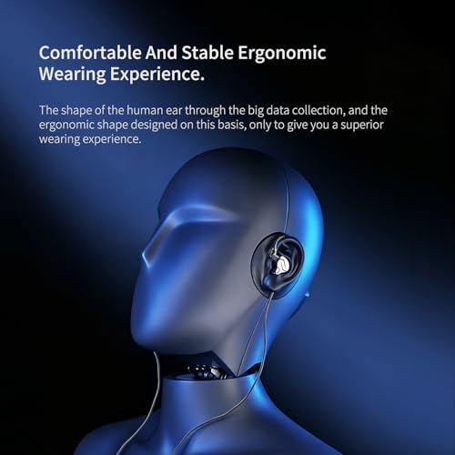 KZ ZSN Pro in-Ear Earphones with Mic, 3.5mm Wired Earbuds Blue | HiFi Musician Monitor, Detachable 2-Pin Cable, Noise-Isolating, 10mm DD+BA, HD Call Mic, Smartphone Compatible - color: Blue with Microphone
