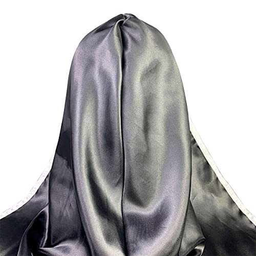Scary Nun Mask, Latex Nightmare Masks with Scraf Halloween Scream Women Nun's Costume Conjuring Full Head Headwear Party Props