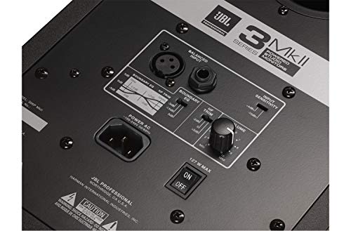 JBL Professional 305PMkII 5-Inch 2-Way Powered, Active Monitor Speaker for Near Field Music Production, Studio Monitor, Desktop Computer, Hi-Fi Audio. Sold Individually, Black - style: 305P single