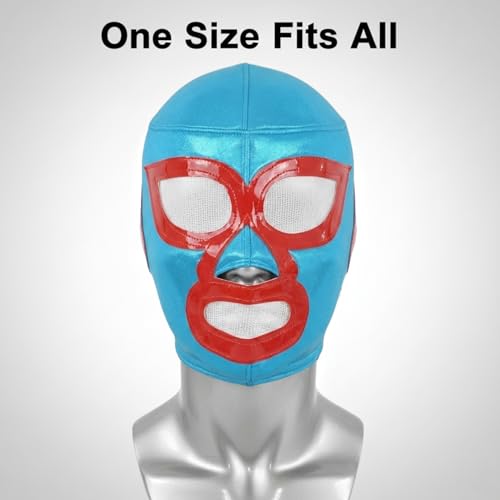 Artisans Bazaar Mexican Custume Wear Masks Luchador Mexicano Wrestling Masks Foamy Material for Men & Women Lucha Libre Adult - style: Nacho Libre