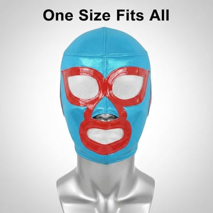 Artisans Bazaar Mexican Custume Wear Masks Luchador Mexicano Wrestling Masks Foamy Material for Men & Women Lucha Libre Adult - style: Nacho Libre