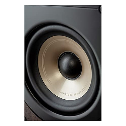 Polk Audio Signature Elite ES15 Bookshelf Speaker Pair, Contemporary Walnut - color: Walnut, size: ES15
