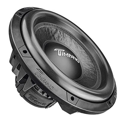 Timpano 15 Inch Subwoofer D4 2500 Watts Max Power Dual 4 Ohm, 15 Subwoofer Speaker 23.5 mm High Xmax, TPT-T2500-15 D4, 3 in Voice Coil, Competition Sub Woofer for Car Audio Systems (Single) - size: 15 Inch - Dual 4 Ohm