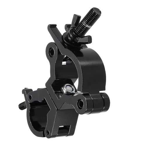 uxcell Light Truss Clamps, for 1.22-1.38inch & 1.5-1.77inch OD Tube - color: Black, size: 1.22-1.38inch&1.5-1.77inch
