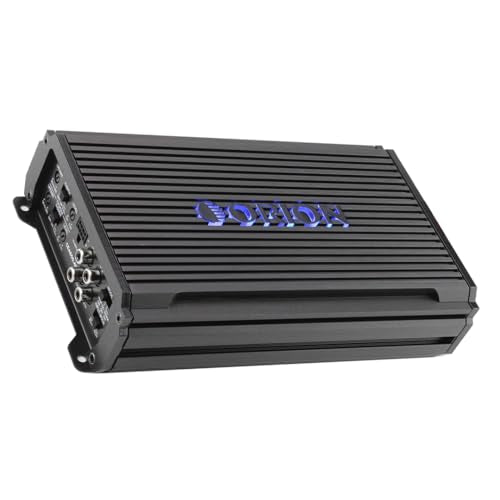 ORION CEA600.4D Cobalt Elite Compact Class D 4-Channel Amp, 600W RMS | Full-Range Amplifier, Variable High & Low Pass Filters, 2/4 Ohm Stable, MOSFET Power Supply - size: 600W 4-Channel