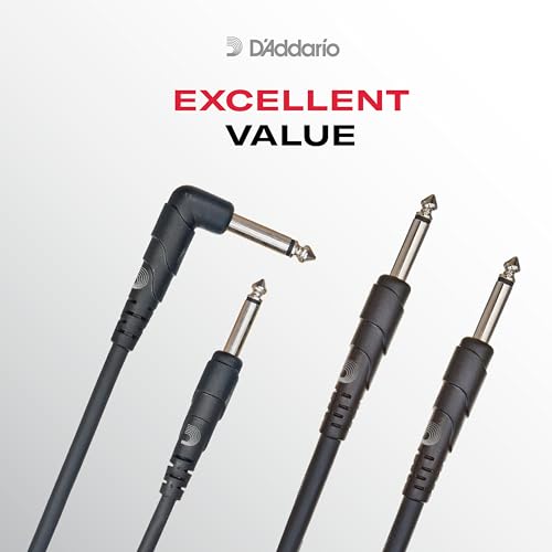 D'Addario XLR Cable - Microphone Cable - Shielded for Noise Reduction - XLR Male to XLR Female - Classic Series Balanced Mic Cable - 25 Feet/7.62 Meters - 1 Pack