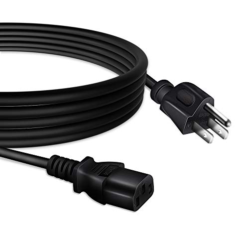 6ft/1.8m UL Listed AC Power Cord Outlet Socket Cable Plug Lead Compatible with Alto Professional ZMX124FXUSB 12-Channel Mixer, Alto RMX1008DFX 1000 Watt Powered Cabinet Mixer