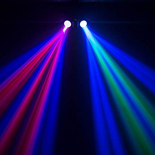 CHAUVET DJ Duo Moon Plug-and-Play LED Effect Light with Moonflower and Strobe Effect