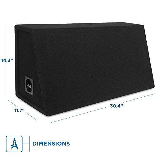 BELVA BPKG210v2 1000W Dual 10" Car Subwoofer with Ported Enclosure, Monoblock Amplifier, Wiring Kit and Remote Bass Knob - size: 1000W Dual 10"