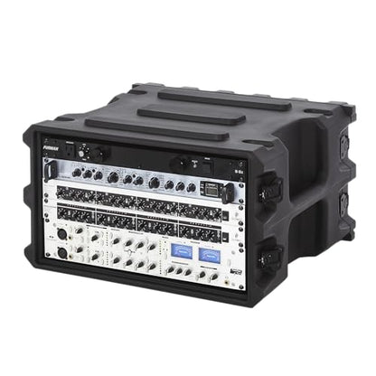 Gator Cases Pro Series 6U Rack Case with Standard 19" Depth, Roto Molded Made in USA (G-PRO-6U-19) - size: 6U Rack Space, style: Standard - 19" Deep