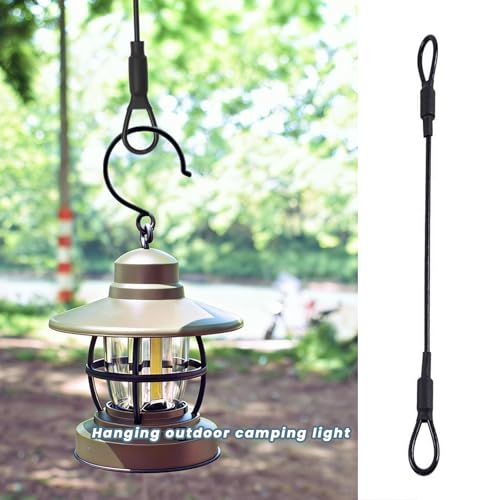 6 Pcs Safety Cable Lock with Loops, 12 Inch Outdoor Travel Security Cable Lock, 2mm Stainless Steel PVC Coated Safety Wire Rope for Stage Lighting Luggage Lock Home Hanging