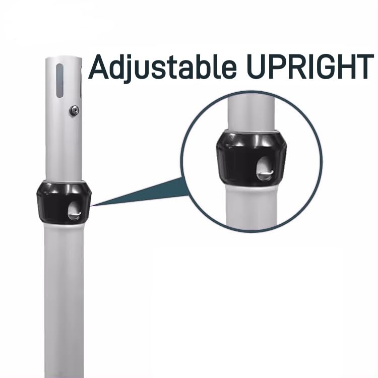 Portable Pipe and Drape Heavy Duty Backdrop Stand, ADJ Metal Frame and Heavy Metal Base for Wedding, Birthday Party, Photography Backdrop (Tall(4-10FT) & CrossPipe-10FT) - size: 1*Tall(4-10FT) & 1*CrossPipe-10FT