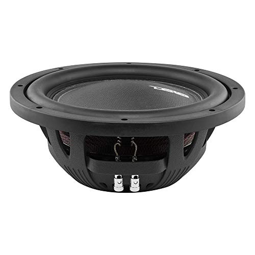 DS18 IXS10.4D Shallow Car Subwoofer - 10" 1000W MAX Power, 500W RMS, Dual Voice Coil, 4+4 Ohms Impedance (1 Speaker) - style: Single 4-Ohms