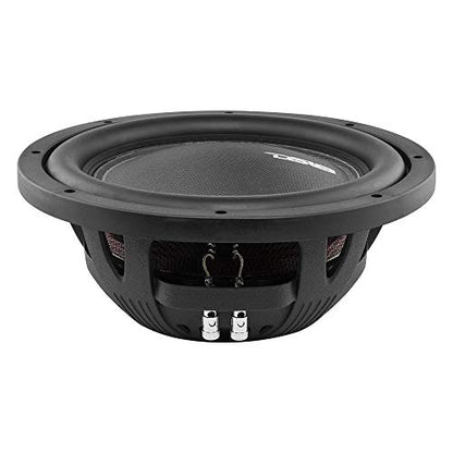 DS18 IXS10.4D Shallow Car Subwoofer - 10" 1000W MAX Power, 500W RMS, Dual Voice Coil, 4+4 Ohms Impedance (1 Speaker) - style: Single 4-Ohms