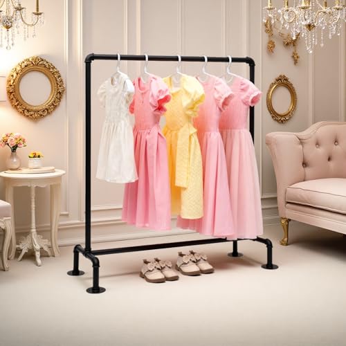 Kids Pipes Dress up Clothing Rack, Kids Clothes Rack, Child Garment Rack