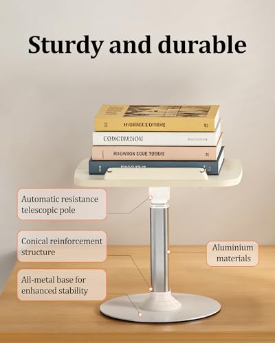 2-in-1 Kids Reading Stand for Books and Tablets, Adjustable Book Holder | Reading Stand for Kid Books,Kid-Friendly Ergonomic Book Holder for Toddlers,Laptop Riser Stand for Homeschool Floor Couch Bed