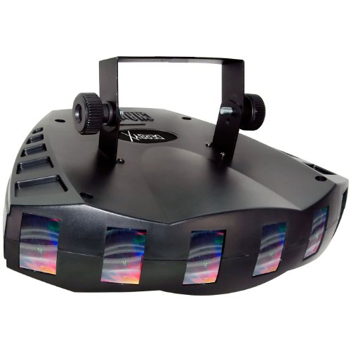 CHAUVET DJ Derby X RGB LED Derby w/Static, Blackout, Strobe Effect Light & Automated/Sound Active Programs
