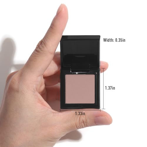 UCANBE Dusty Rose Pink Single Eyeshadow Palette, Neutral Mauve-Pink Matte Mini Eye Shadow Powder, Highly Pigmented Professional Long-Lasting Waterproof Makeup Pallet - color: 22 Dusty Rose Pink