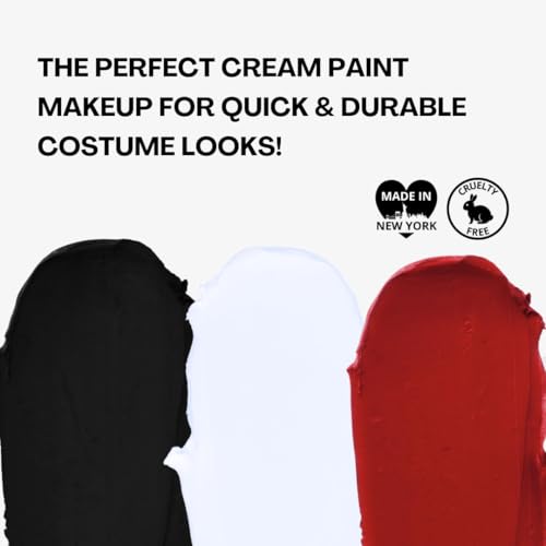 Mehron Makeup Tri-Color Halloween Makeup Palette - VAMPIRE | 11 Shades of Mehron Greasepaint in 1 Easy to Use Palette. Perfect for Quick Costume Looks. Cruelty Free & Made in the USA. - color: Vampire