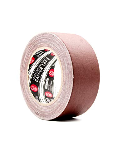 DGTAPE 2 inch x 30 Yard - Brown Gaffer Tape | Premium Grade Pro Gaffer Tape | 120Mesh Fabric | ECO Rubber Adhesive | Power of Quality USA Brand (trueGAFF50/25/BR - 2inX30ya) - color: Brown, size: 2 inch 30 Yards