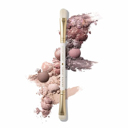 LAURA GELLER Makeup Brushes - Dual-Ended Eyeshadow Brush, Limited Edition Draper James Design - style: 23 Dual-Ended Eyeshadow Brush (Limited Edition)